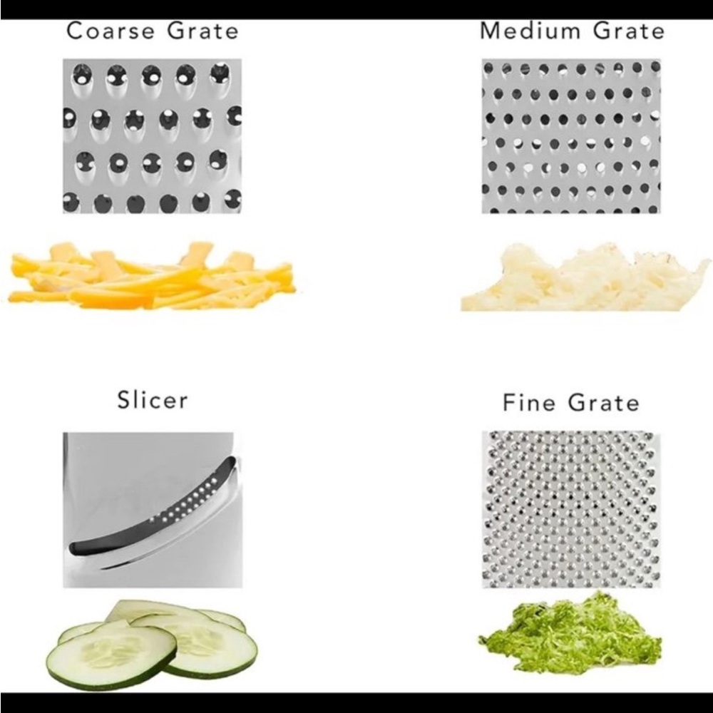 KitchenAid  Box Grater With storage Container - Picture 2 of 3